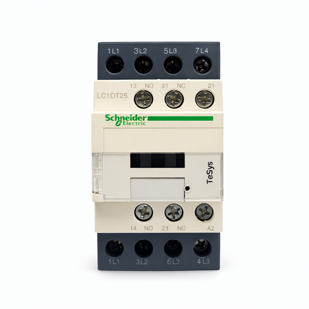 Schneider Electric LC1DT25 TeSys D Contactor 25A 3-Pole Motor Contactor 600V Industrial Control