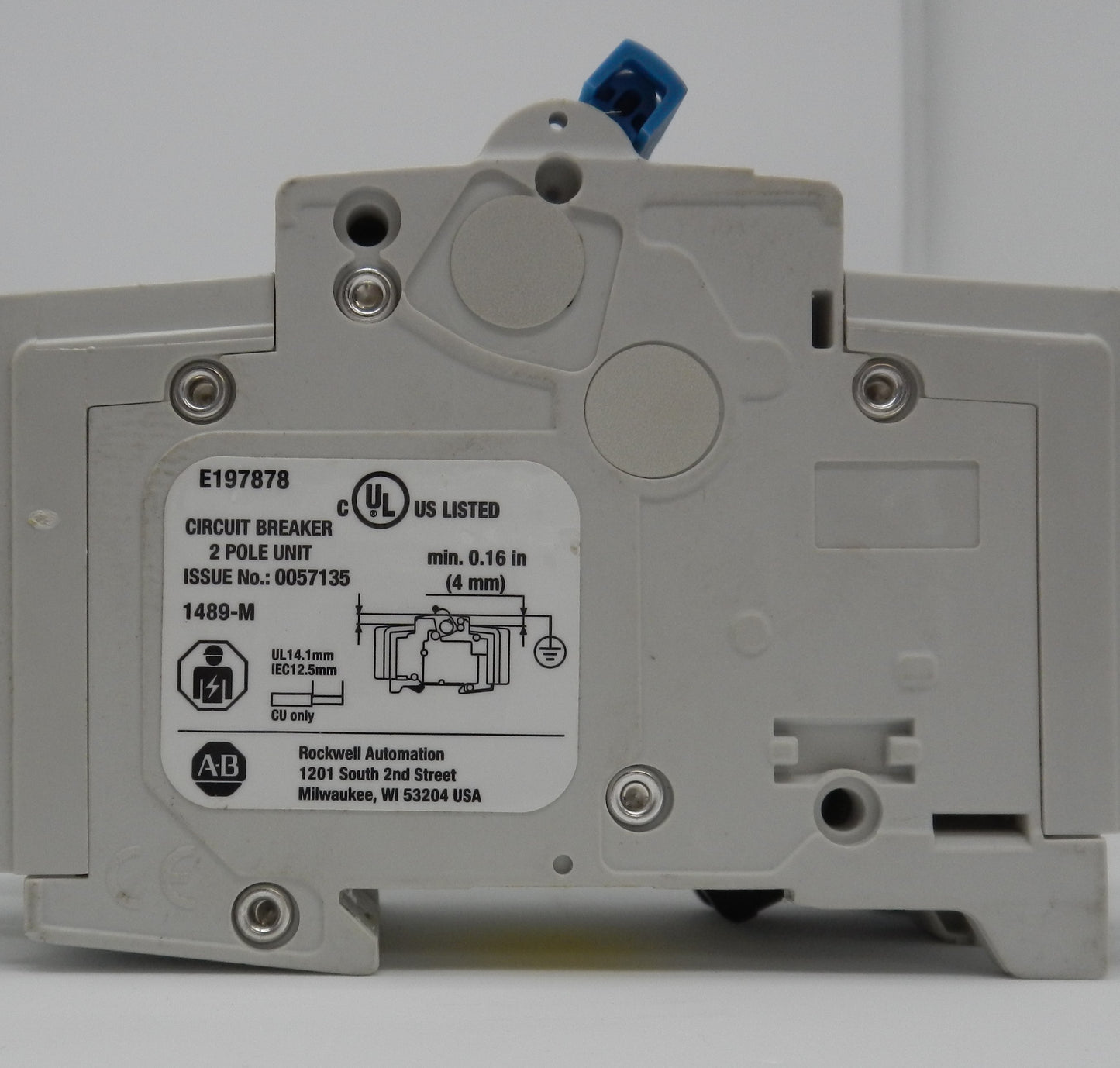 ALLEN-BRADLEY 1489-M2C050 MINIATURE CIRCUIT BREAKER