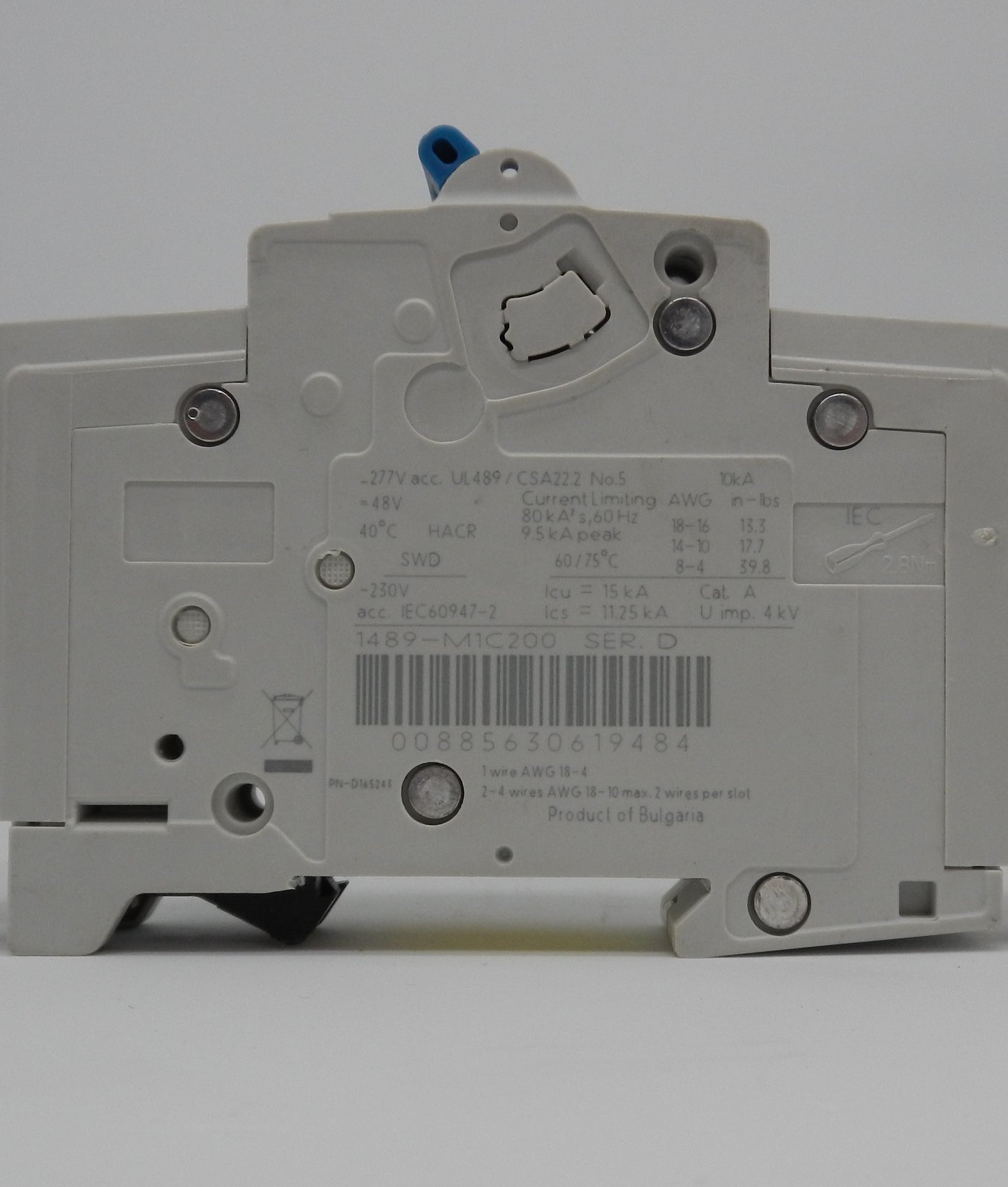 ALLEN-BRADLEY 1489-M1C200 MINIATURE CIRCUIT BREAKER
