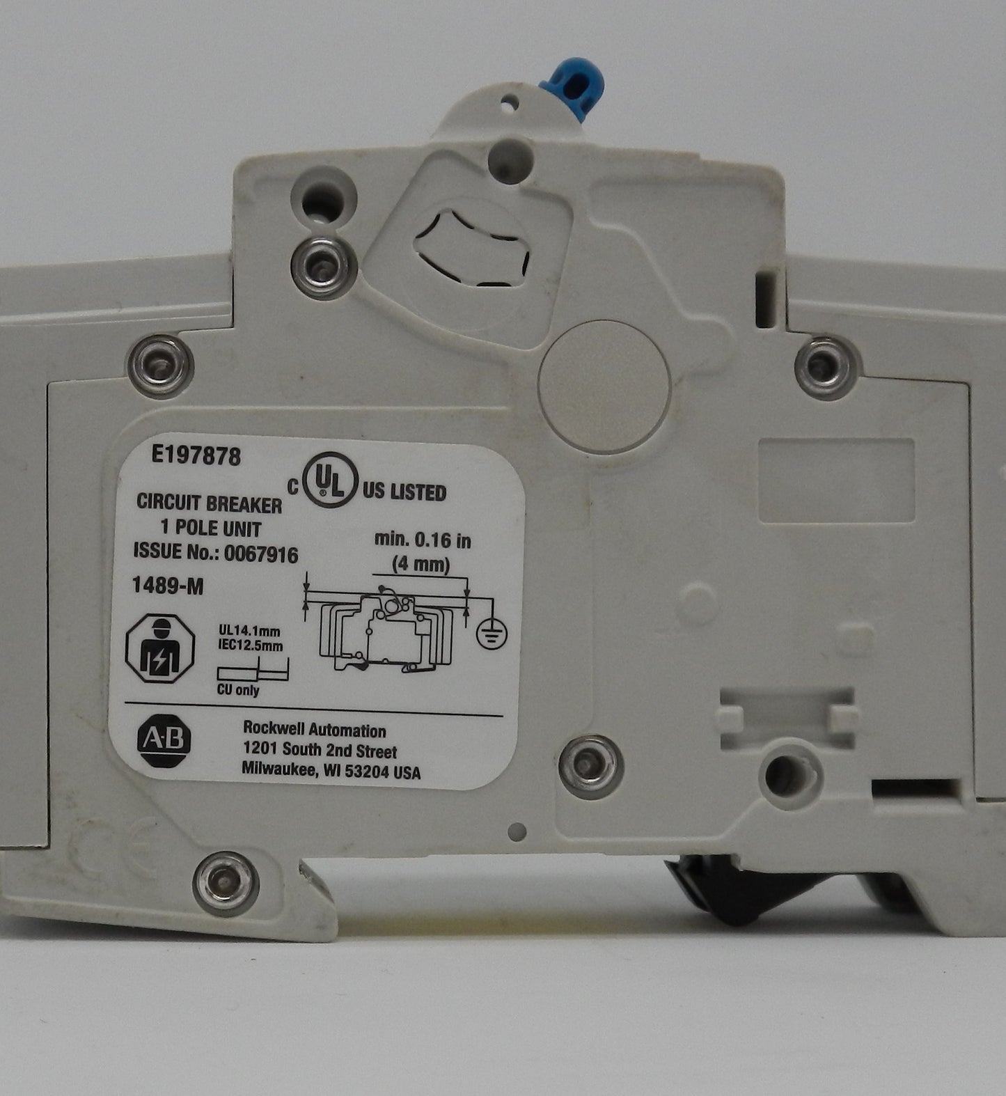 ALLEN-BRADLEY 1489-M1C100 MINIATURE CIRCUIT BREAKER