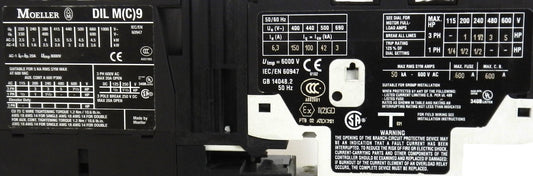 MOELLER (PKZM0-6.3 + DIL M(C)9)