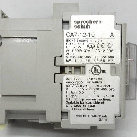 SPRECHER + SCHUH CA7121024Z