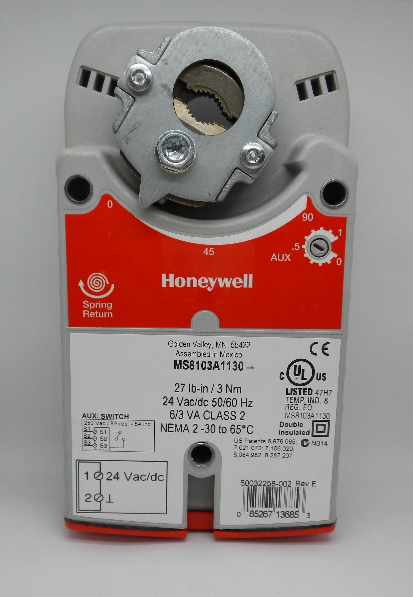 HONEYWELL - MS8103A1130