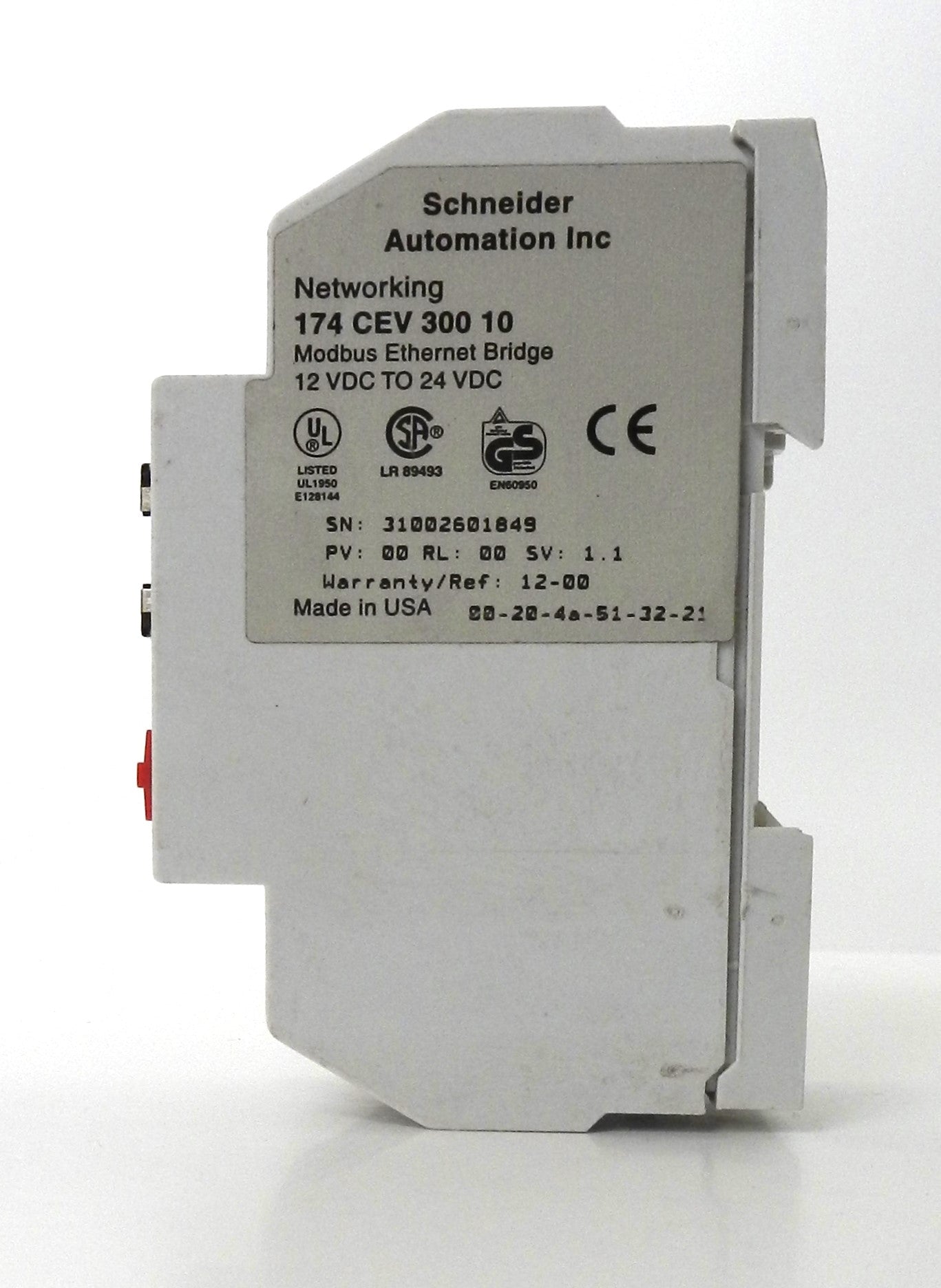 SCHNEIDER 174 CEV 300 10 COMMUNICATION MODULE