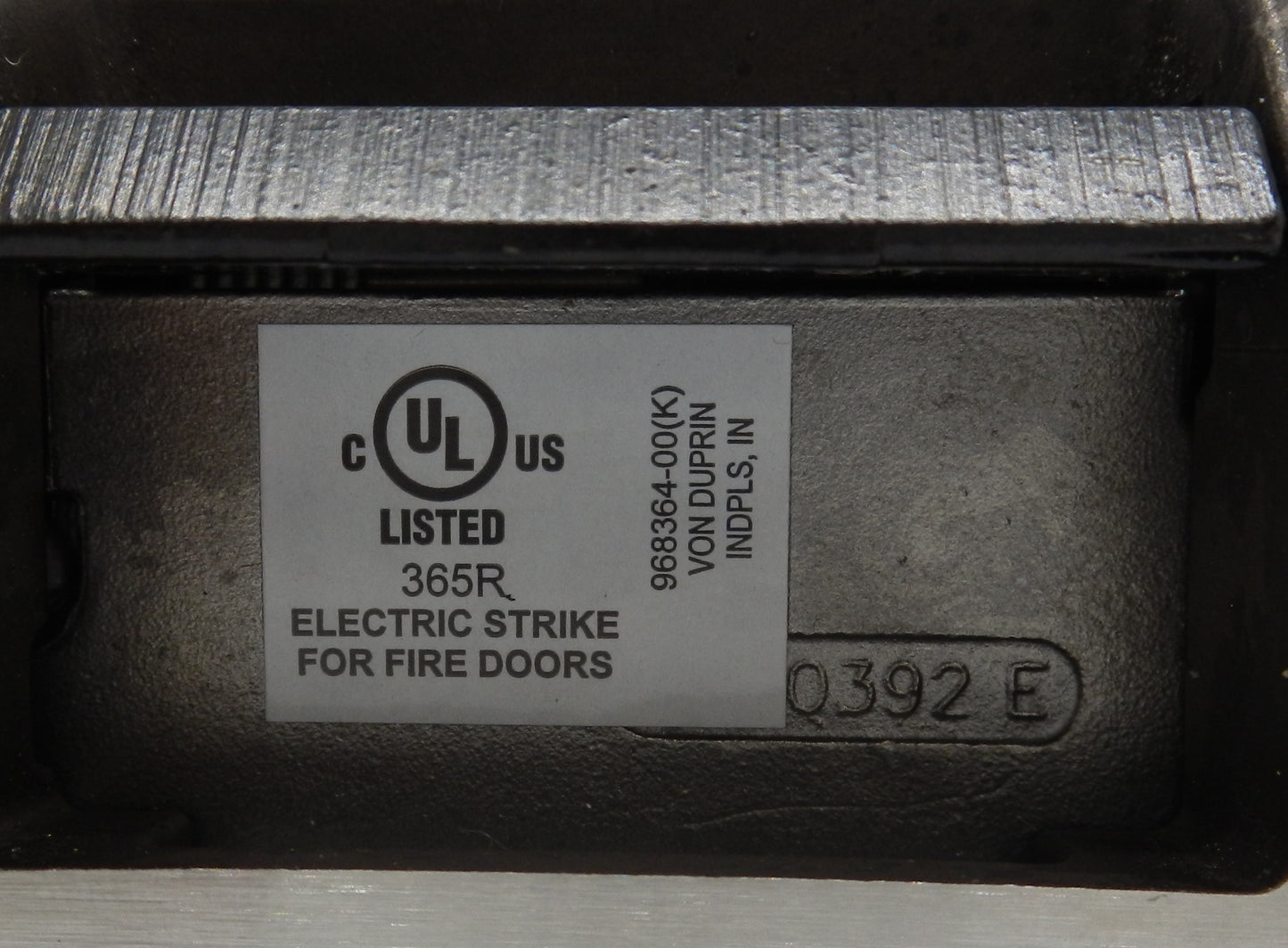 Von Duprin EFS-0750SL 12V Electric Strike Bright Brass