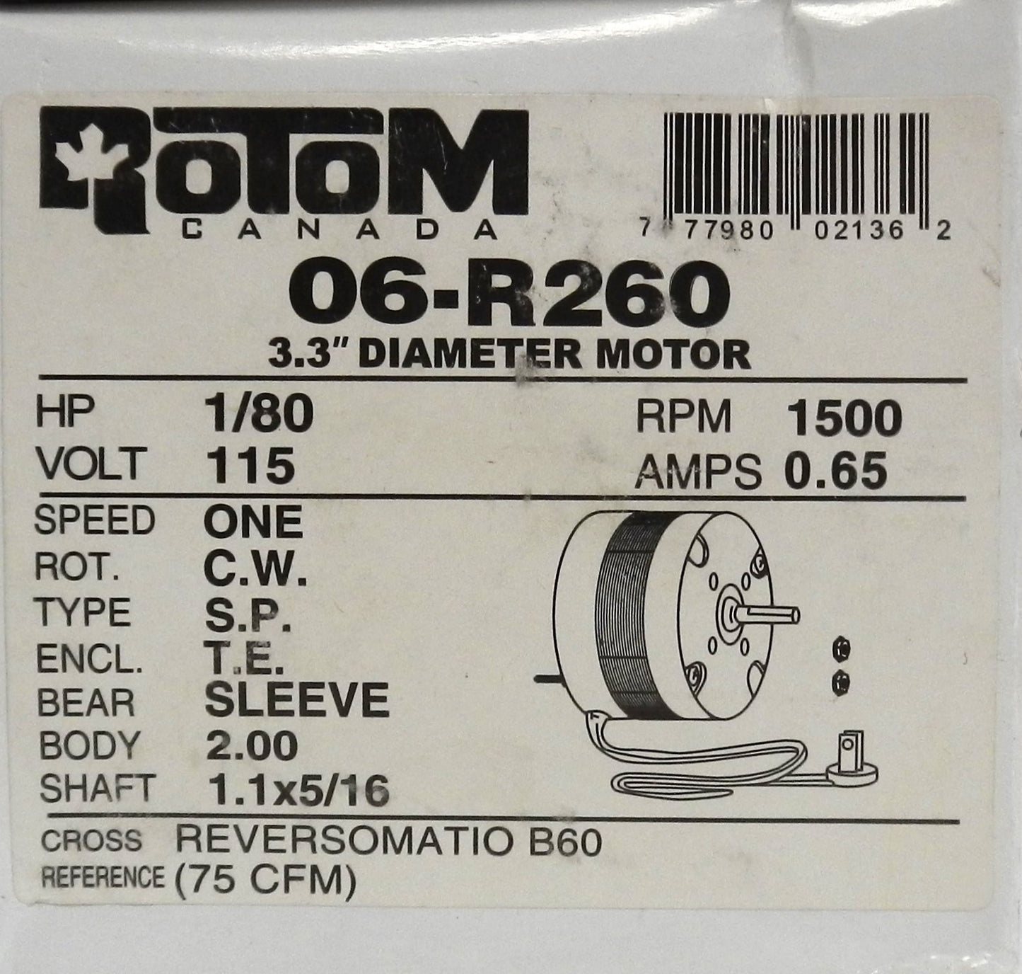 ROTOM 06-R260