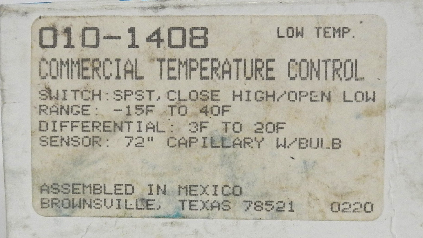 RANCO 010-1408 TEMPERATURE CONTROLLER