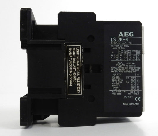 AEG LS 7K-4 CONTACTOR / LIGHTING