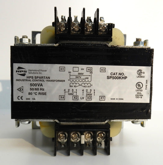 HPS SP500KHP CONTROL TRANSFORMER 500VA 380