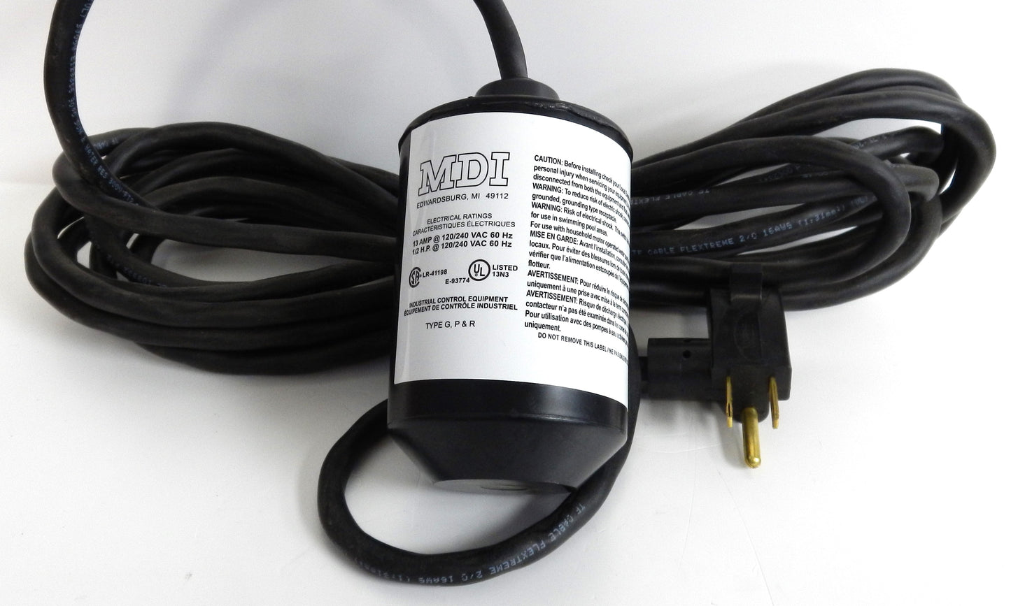 MDI GF10W20R1 FLOAT SWITCH