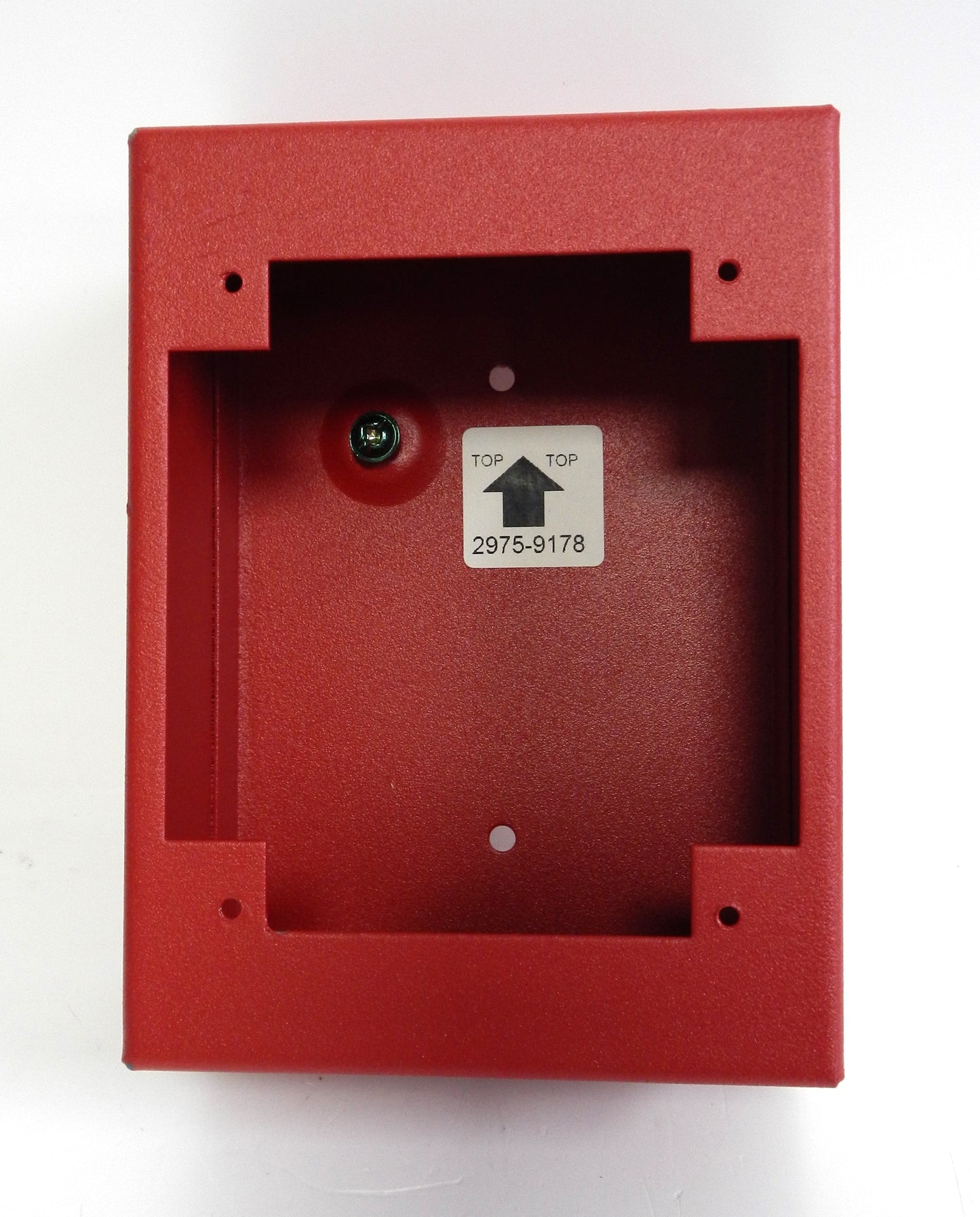 Steel Pull Station Back Box 2975-9178