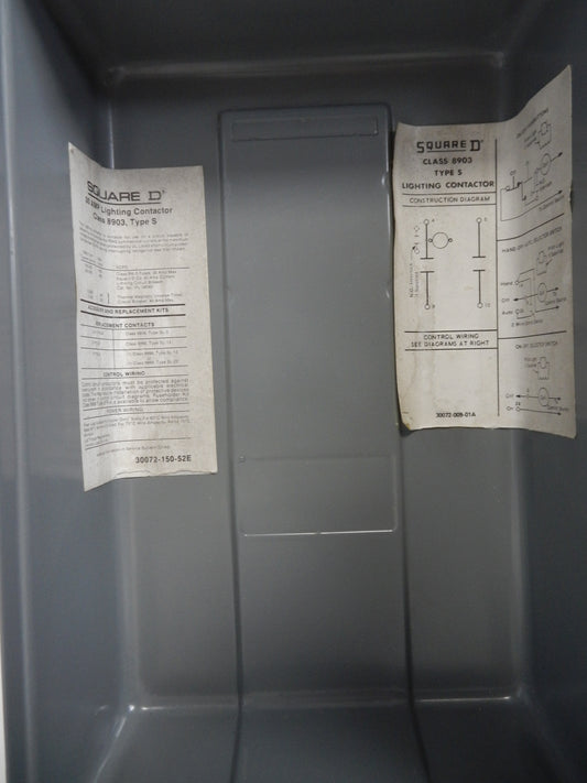 SQUARE D 8903LG40V02 - Lighting Contactor 30 Amp - 120 Volt