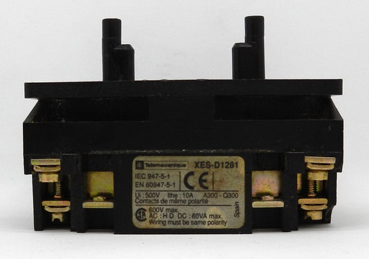 TELEMECANIQUE XES-D1281 PENDANT STATION CONTACT