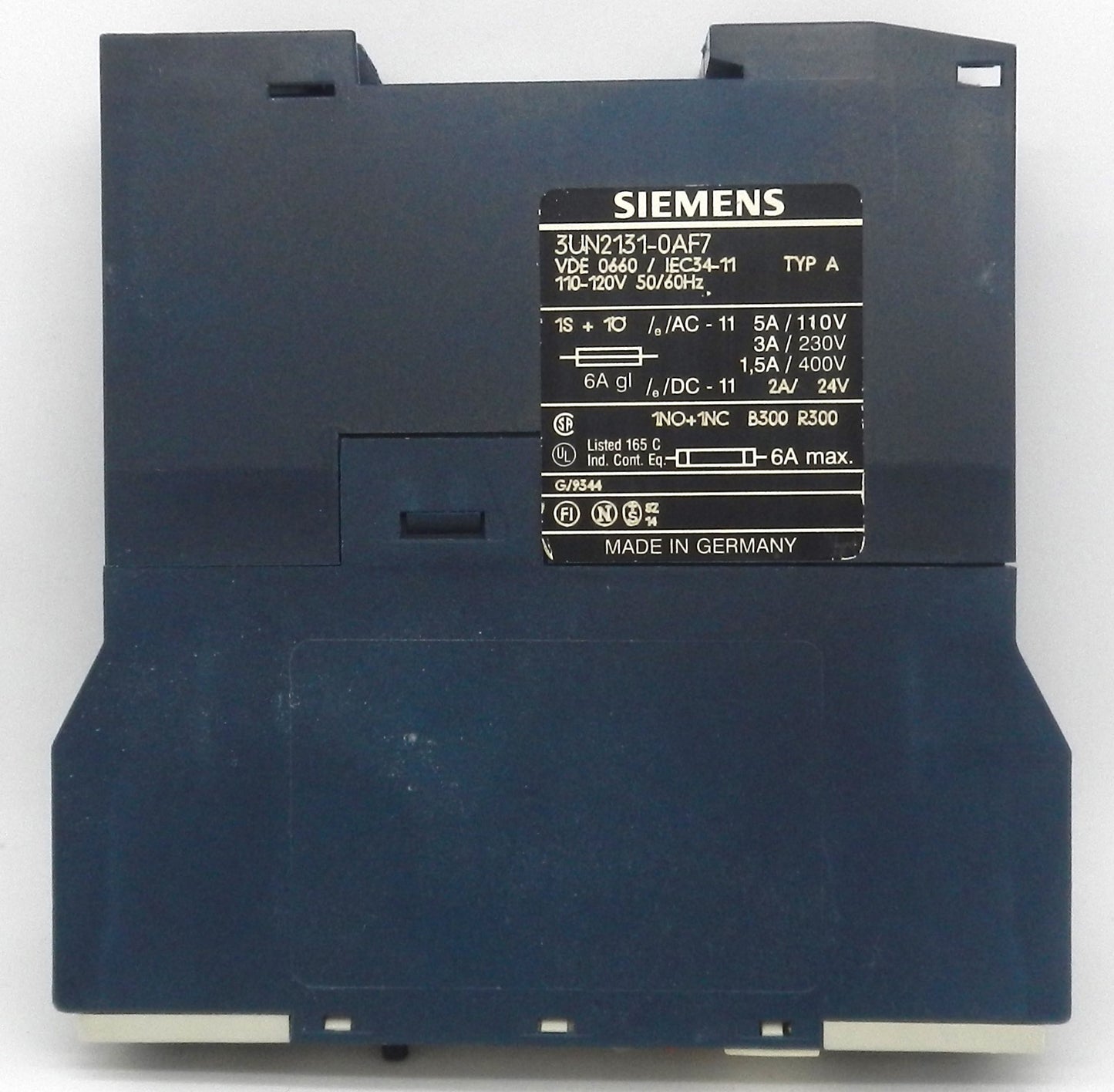 SIEMENS 3UN2131-0AF7 MOTOR PROTECTION THERMISTOR
