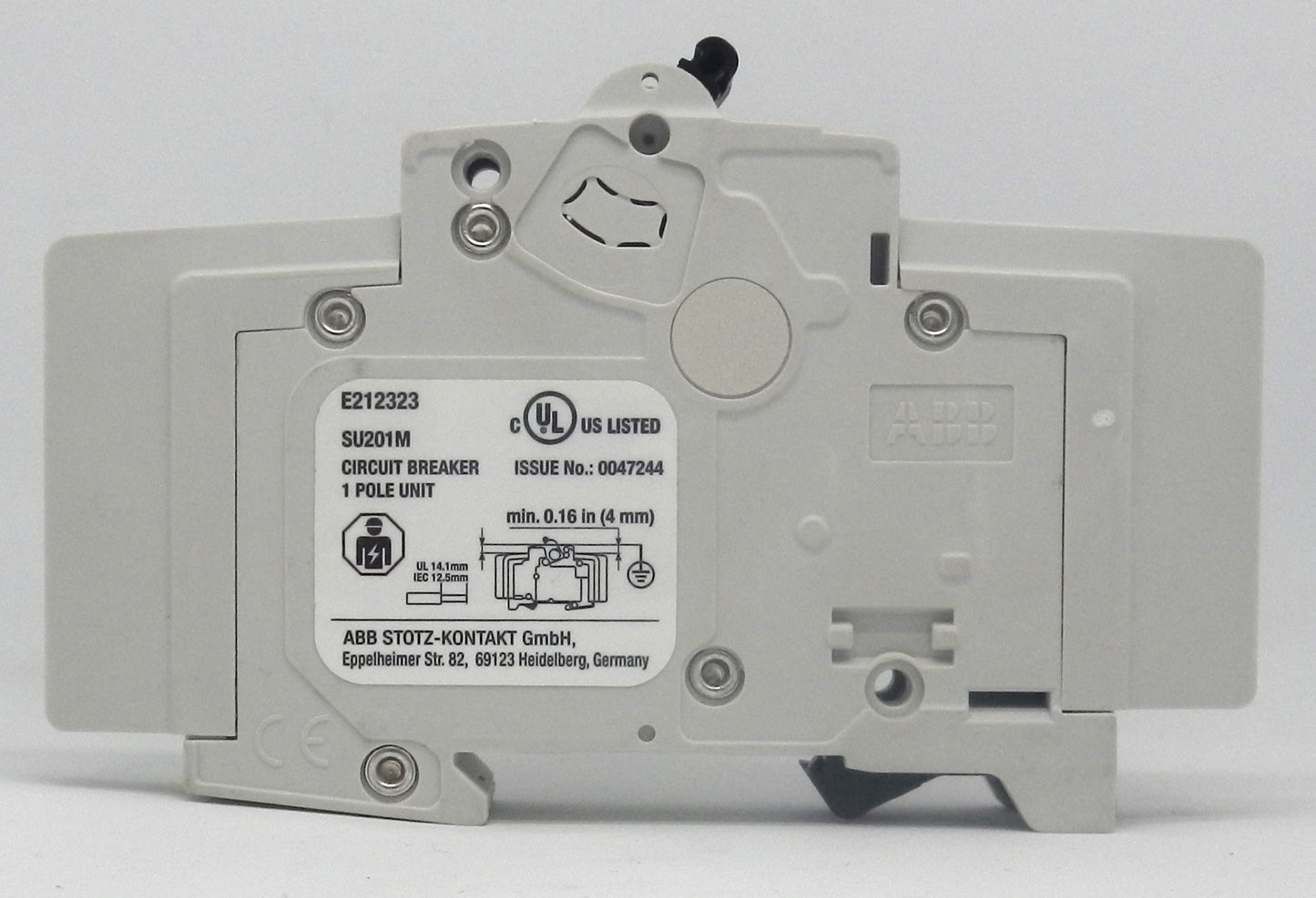 ABB - SU 201M-C6A 2CDS271337R0064 CIRCUIT BREAKER