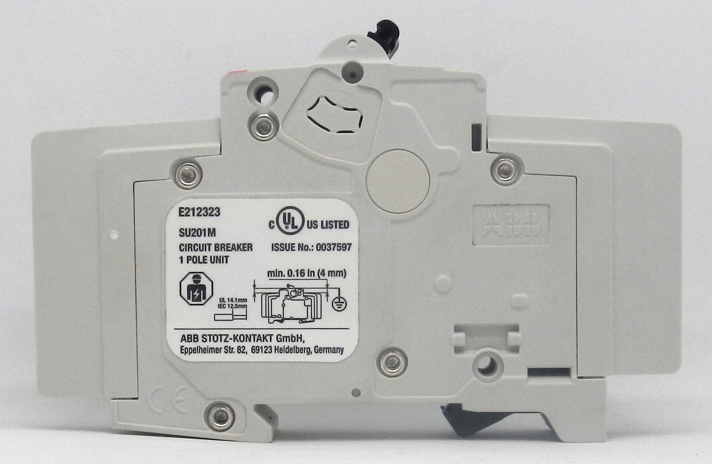 ABB - SU 201M-C8A 2CDS271337R0084 CIRCUIT BREAKER