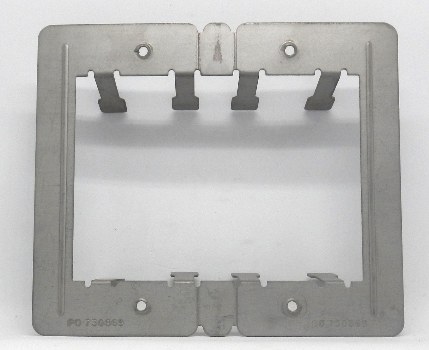 DOUBLE GANG PLATE MOUNTING BRACKET PO.730869