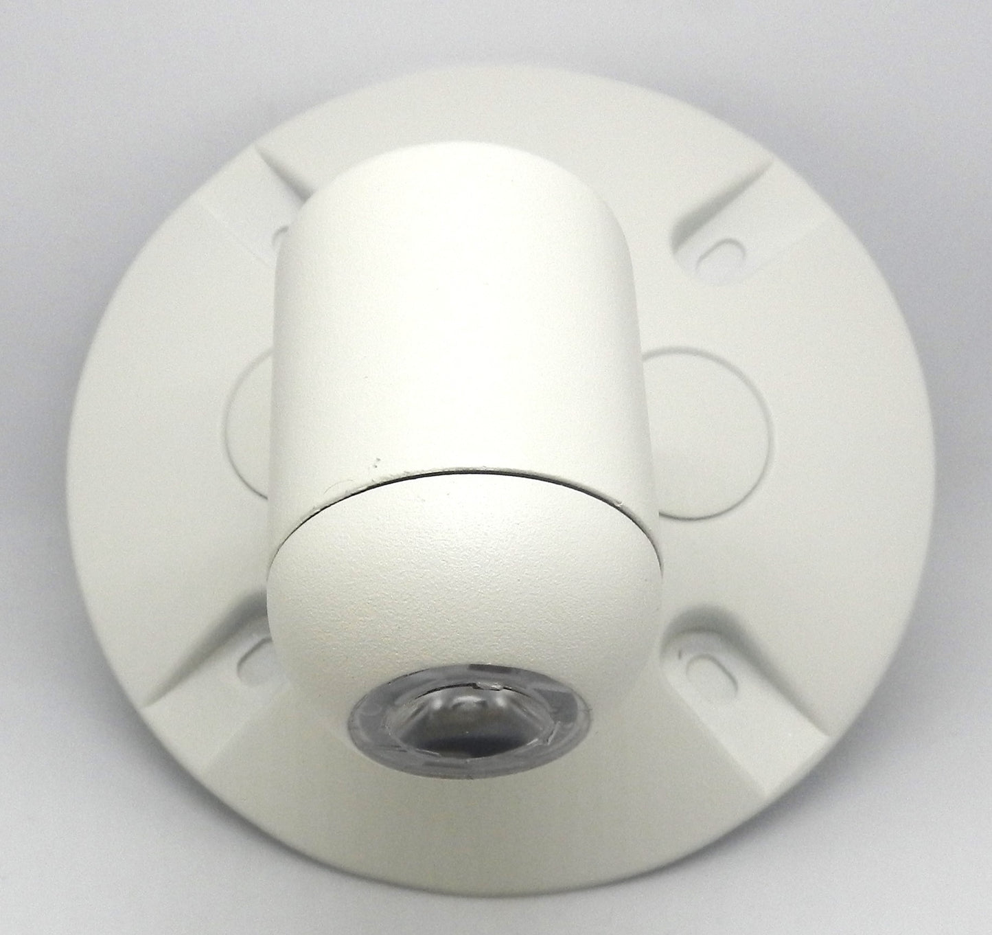 HUBBELL LIGHTING EVOSW Dual-Lite Led Outdoor Emergency Remote Lighting, Single Head, White