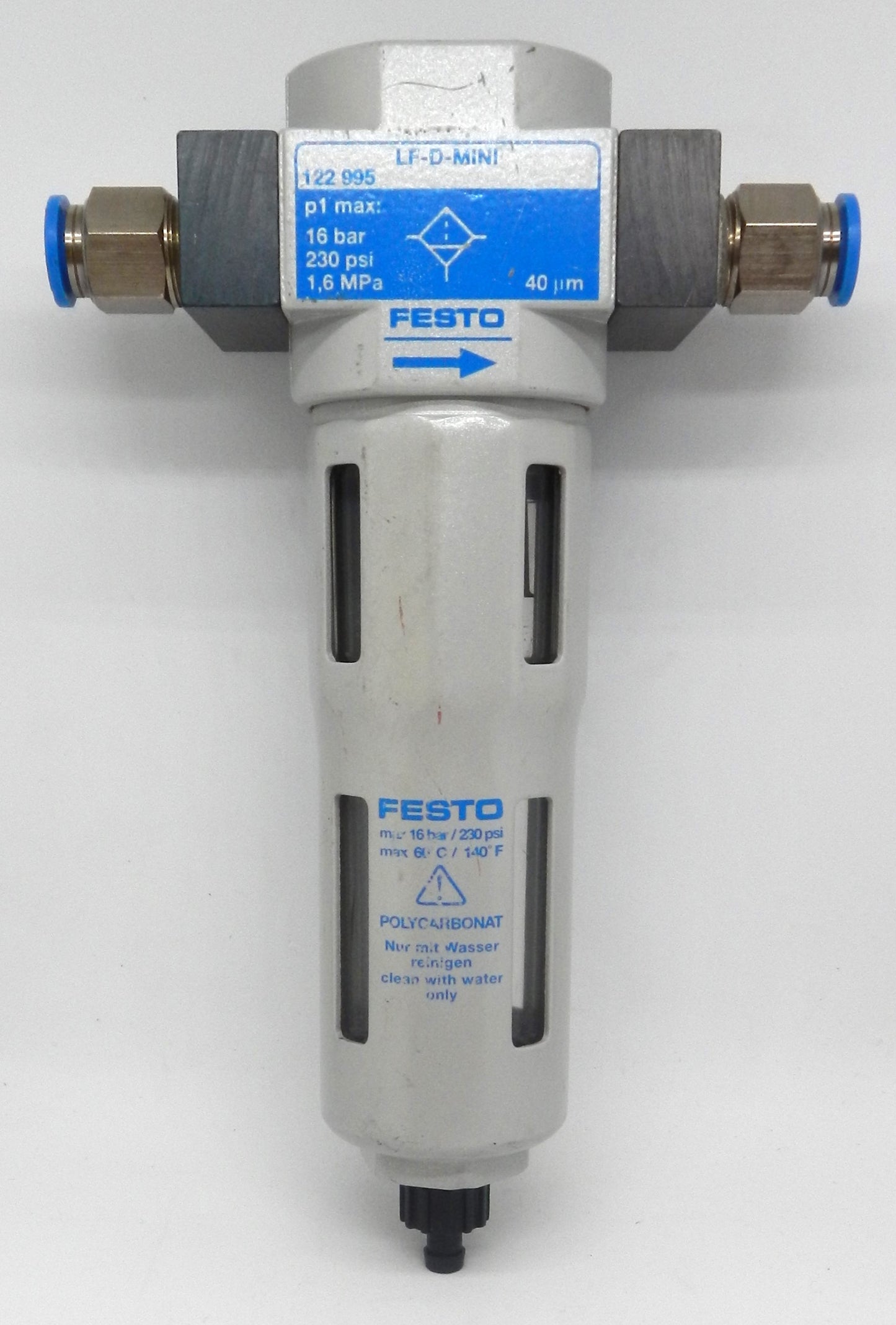 FESTO LF-D-MINI PNEUMATIC FILTER
