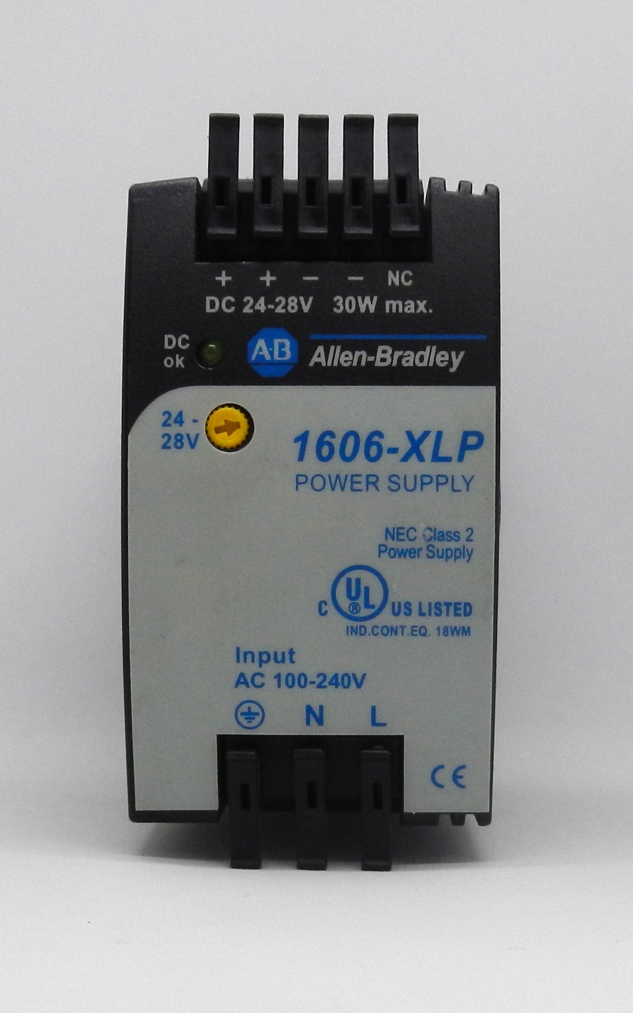 ALLEN BRADLEY 1606-XLP30E POWER SUPPLY