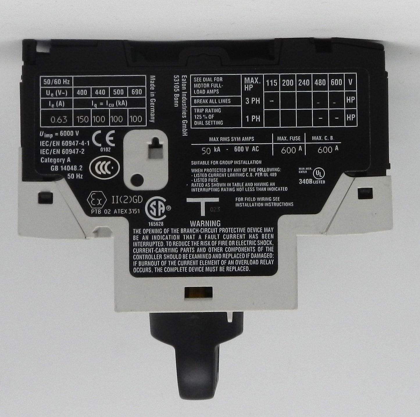 MOELLER (PKZM0-0.63-SC AND NHL11-PKZO-C)