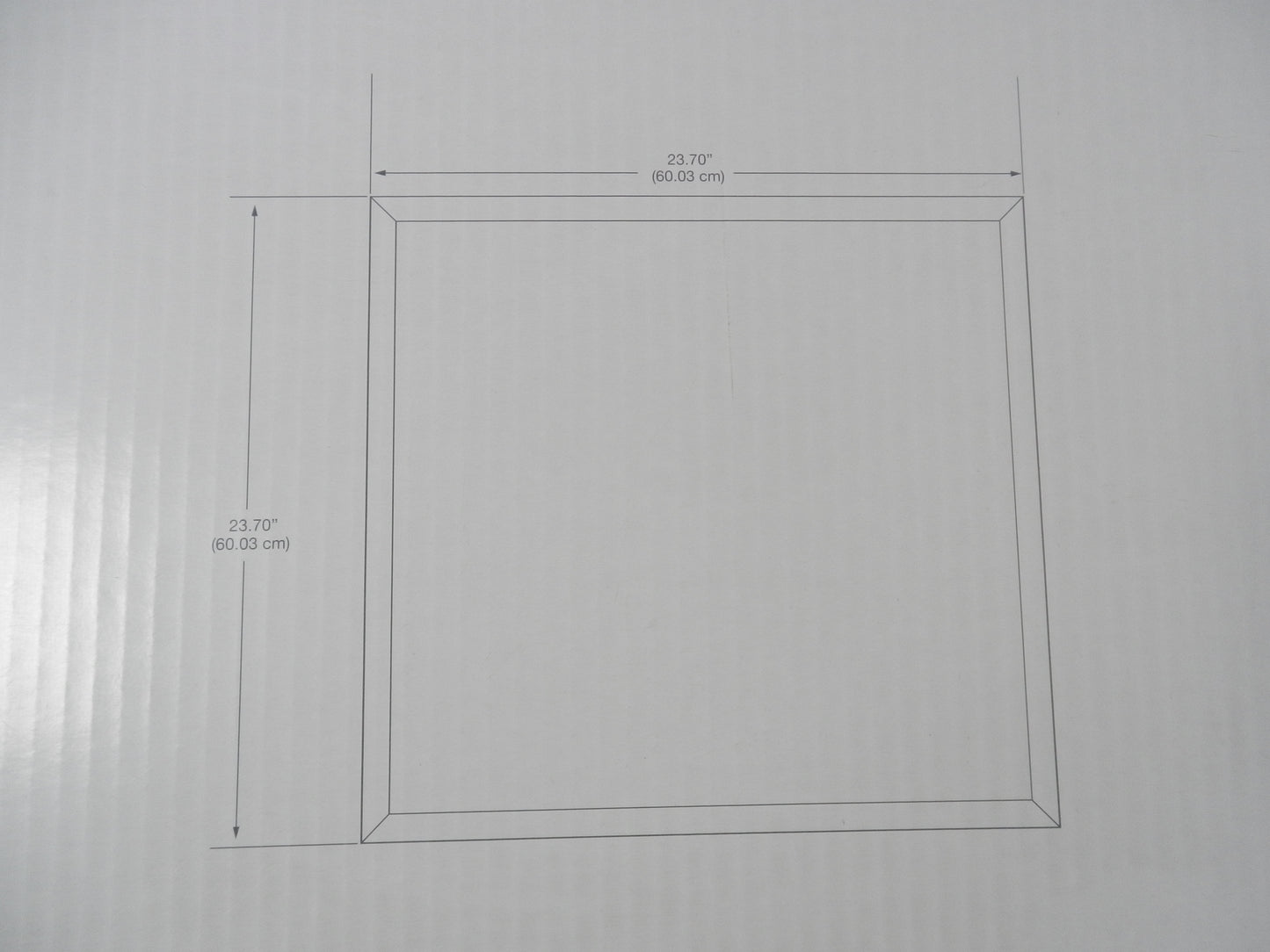 SYLVANIA 2x2 edge lit panel