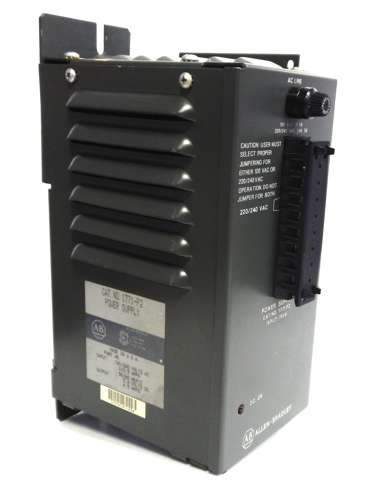 ALLEN BRADLEY 1771-P2 POWER SUPPLY