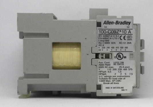 ALLEN-BRADLEY 100-C09Z*10 CONTACTOR