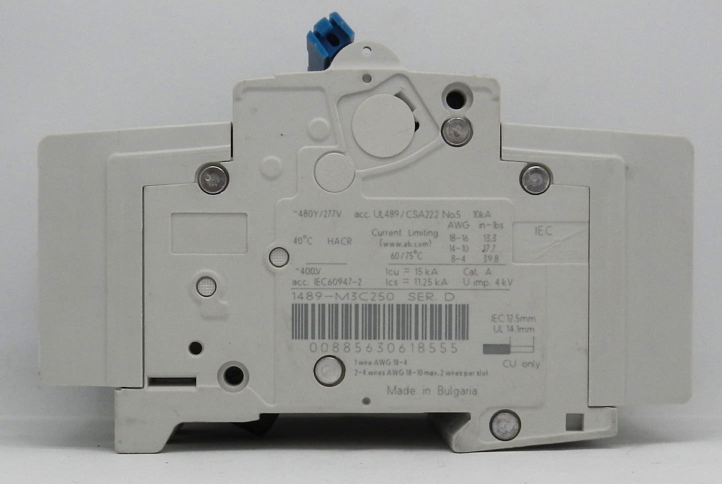 ALLEN-BRADLEY 1489-M3C250 MINIATURE CIRCUIT BREAKER