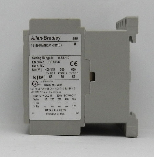 ALLEN-BRADLEY 100K05D01 MINIATURE CONTACTOR