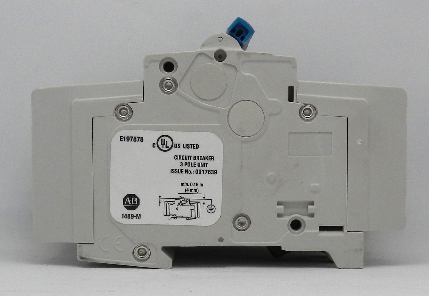 ALLEN-BRADLEY 1489-M3C400 MINIATURE CIRCUIT BREAKER