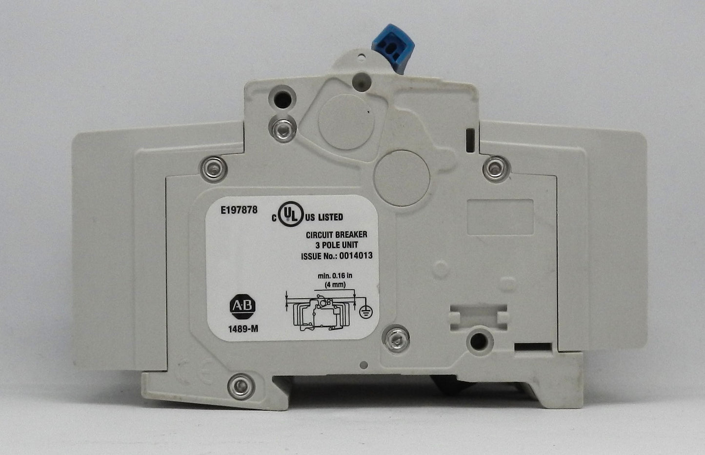 ALLEN-BRADLEY 1489-M3D100 MINIATURE CIRCUIT BREAKER