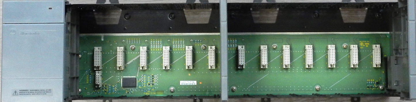 ALLEN-BRADLEY 1746-P2 POWER SUPPLY + 1746-A13 PLC RACK