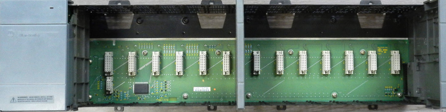 ALLEN-BRADLEY 1746-P2 POWER SUPPLY + 1746-A13 PLC RACK
