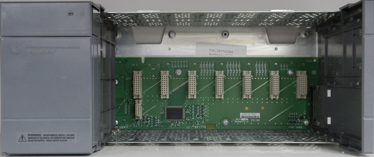 ALLEN-BRADLEY 1746-P2 POWER SUPPLY + 1746-A7 PLC RACK