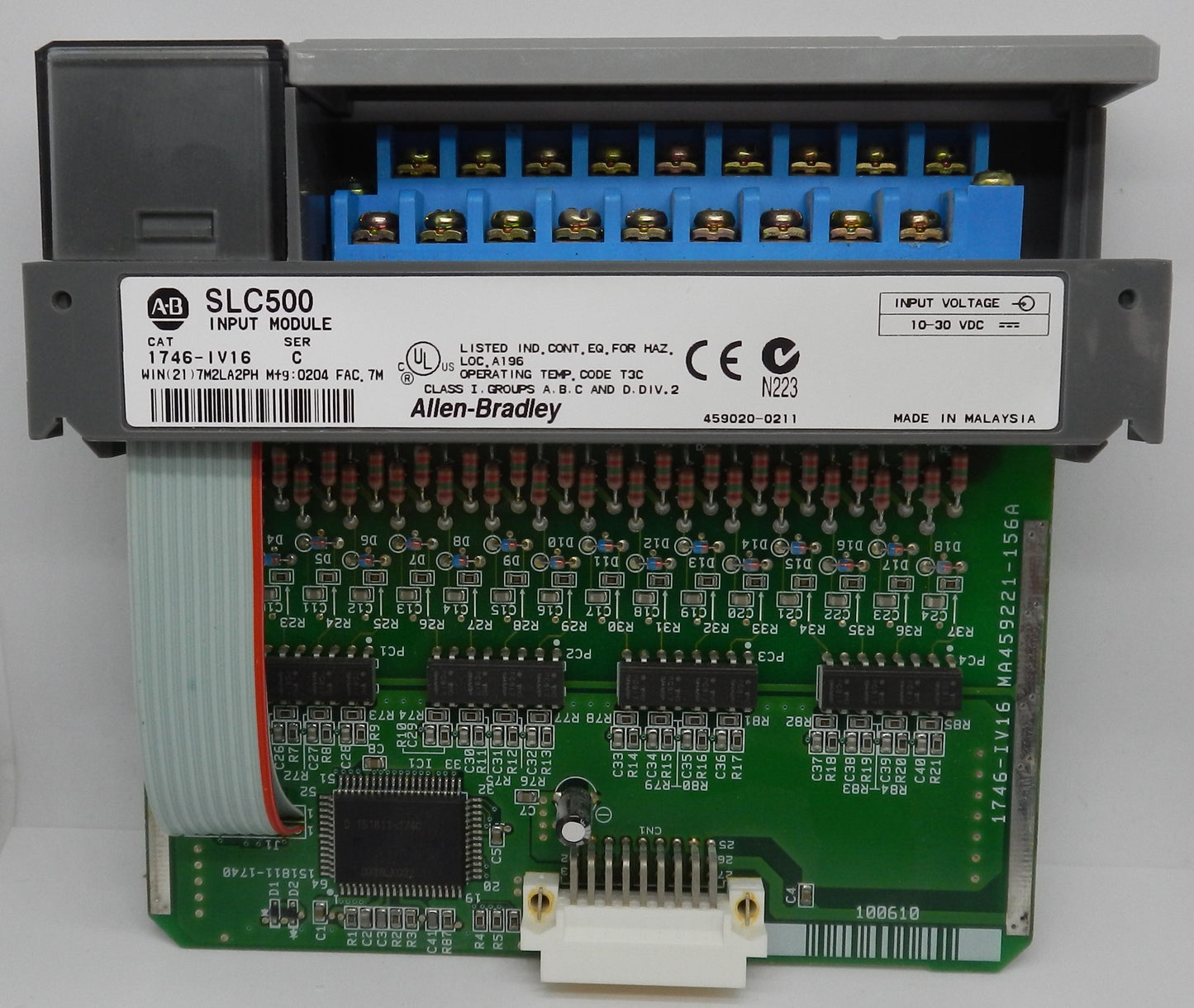 ALLEN-BRADLEY 1746-IV16 INPUT MODULE