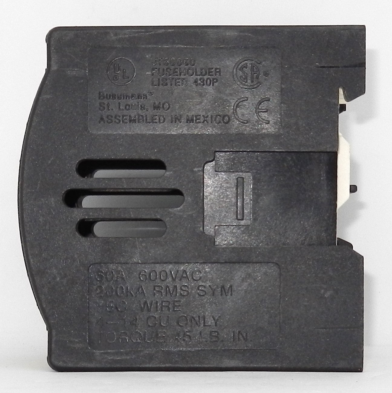 BUSS JT60060 FUSE BLOCK