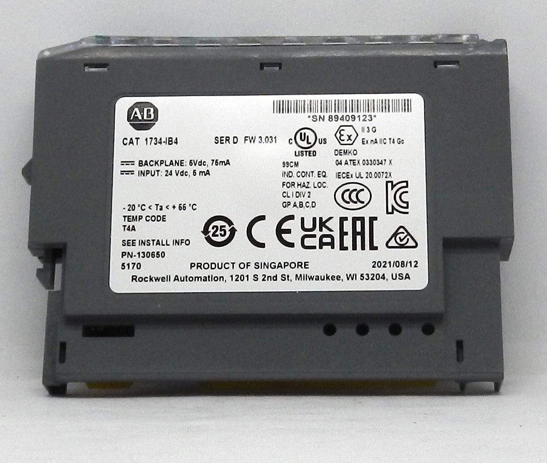 ALLEN-BRADLEY 1734-IB4 INPUT MODULE