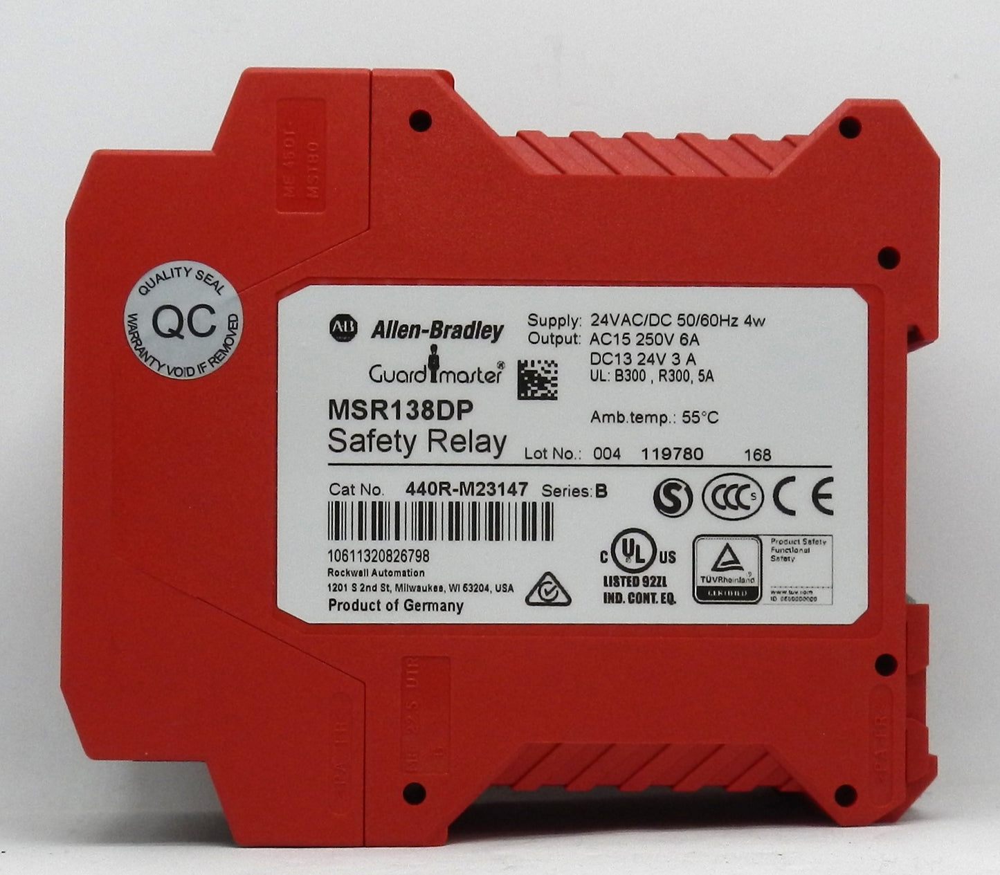 ALLEN-BRADLEY 440-RM23147 SAFETY RELAY