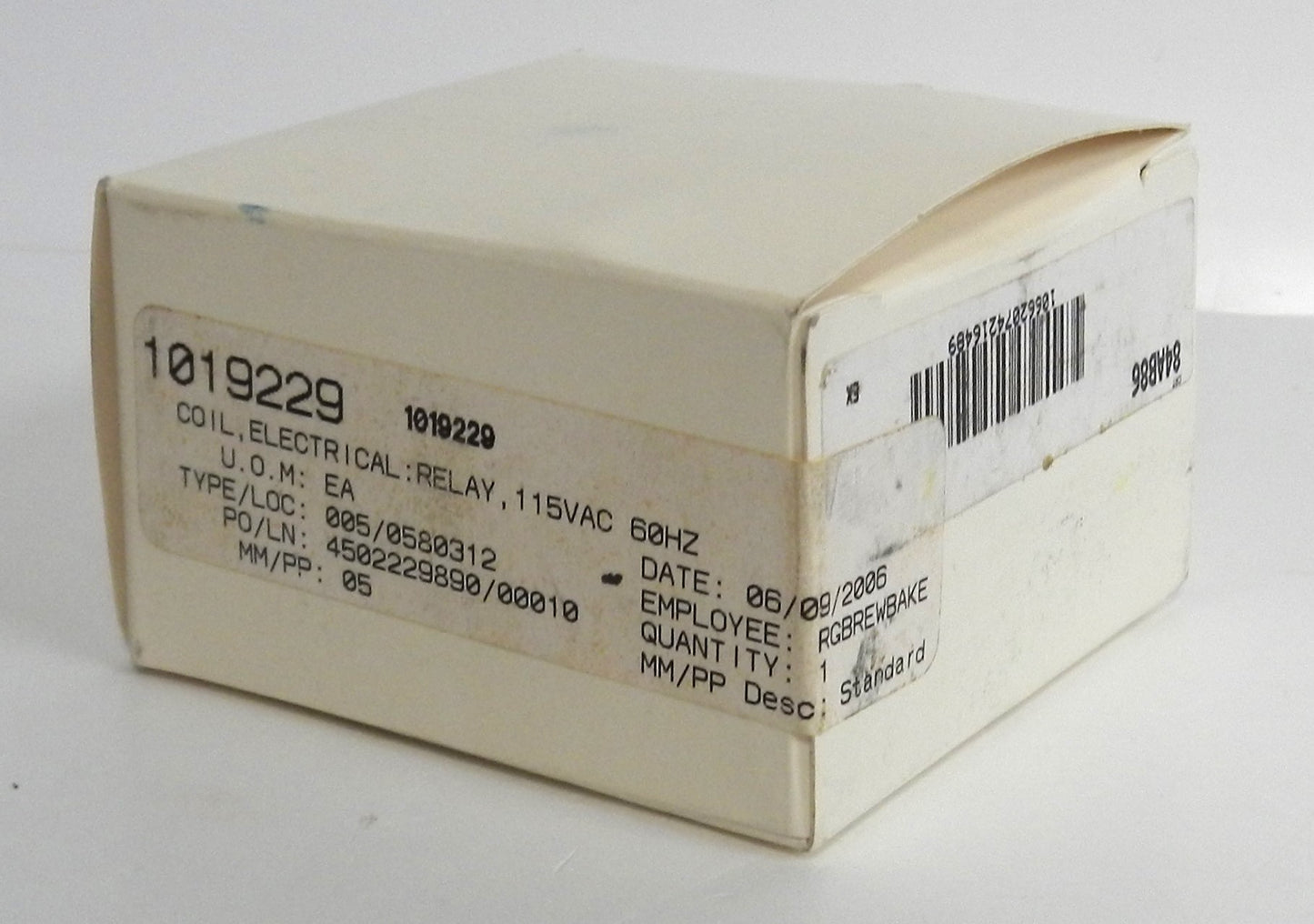ALLEN-BRADLEY 84AB86 CONTACTOR COIL