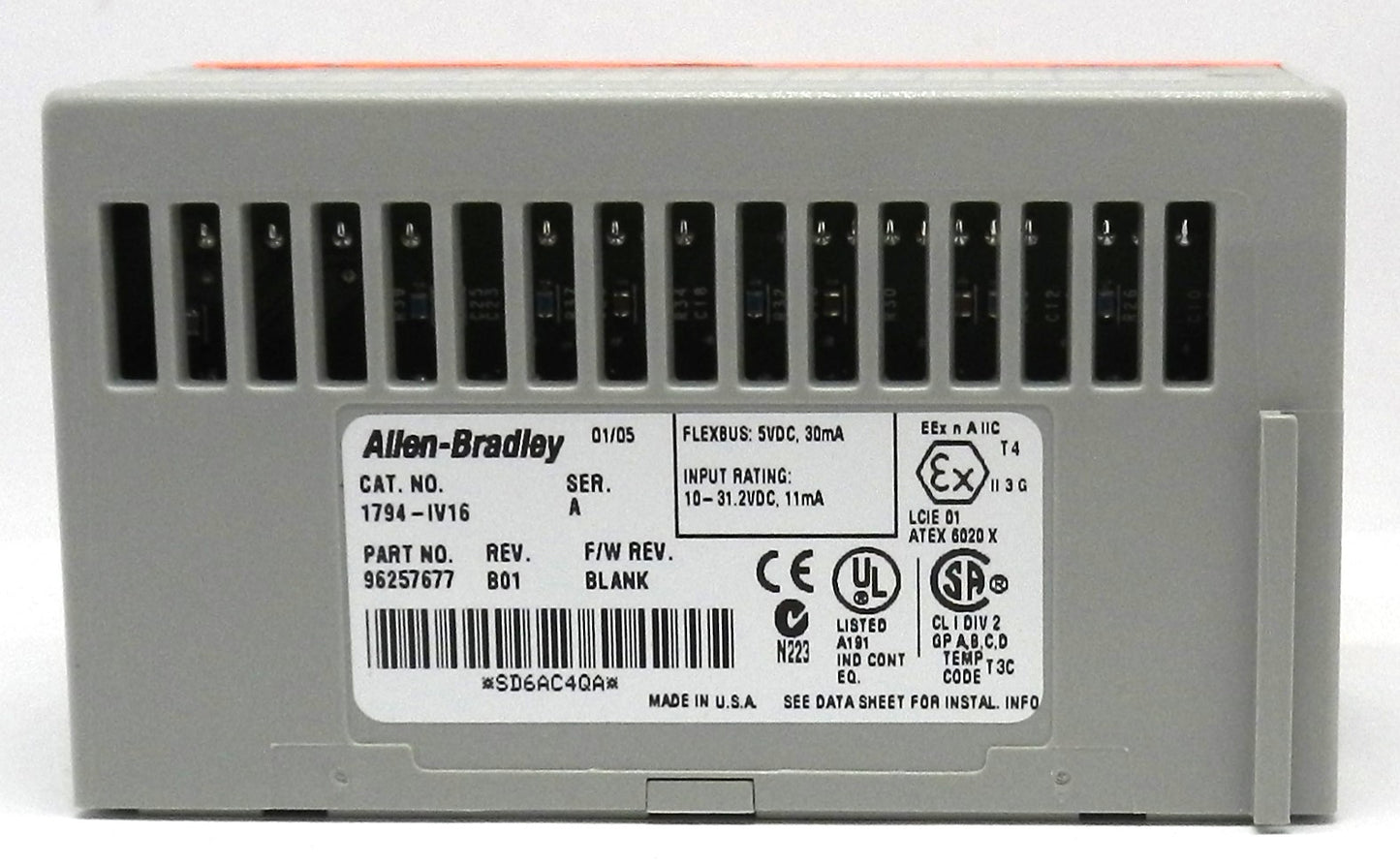 ALLEN-BRADLEY 1794-OV16 OUTPUT MODULE FLEX I/O