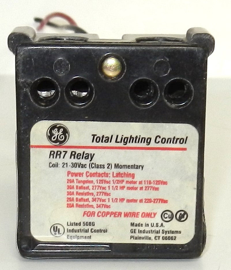 GENERAL ELECTRIC GE RR7 REMOTE CONTROL LIGHTING RELAY SWITCH