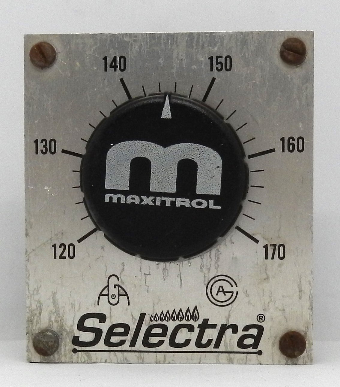 Maxitrol TD114B Remote Selector, Discharge Air Temperature Control, 120–170°F, F Override