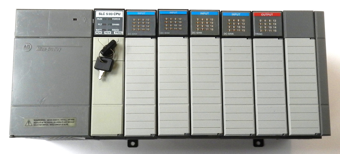 AB ALLEN-BRADLEY full Rack 7 Slots