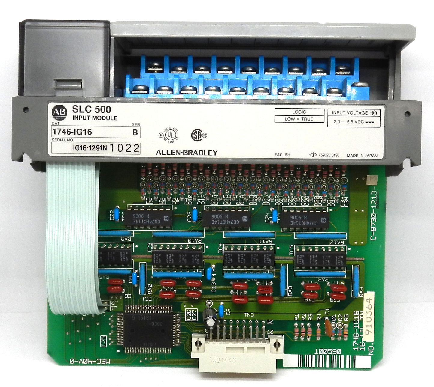AB ALLEN-BRADLEY 1746-IG16, Ser B INPUT MODULE