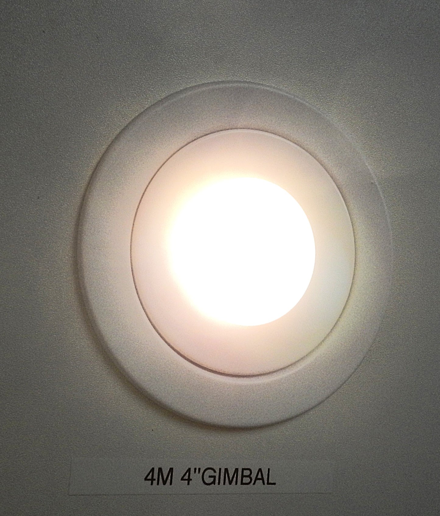 4" Gimbal Potlight LED Recessed Light with Junction Box