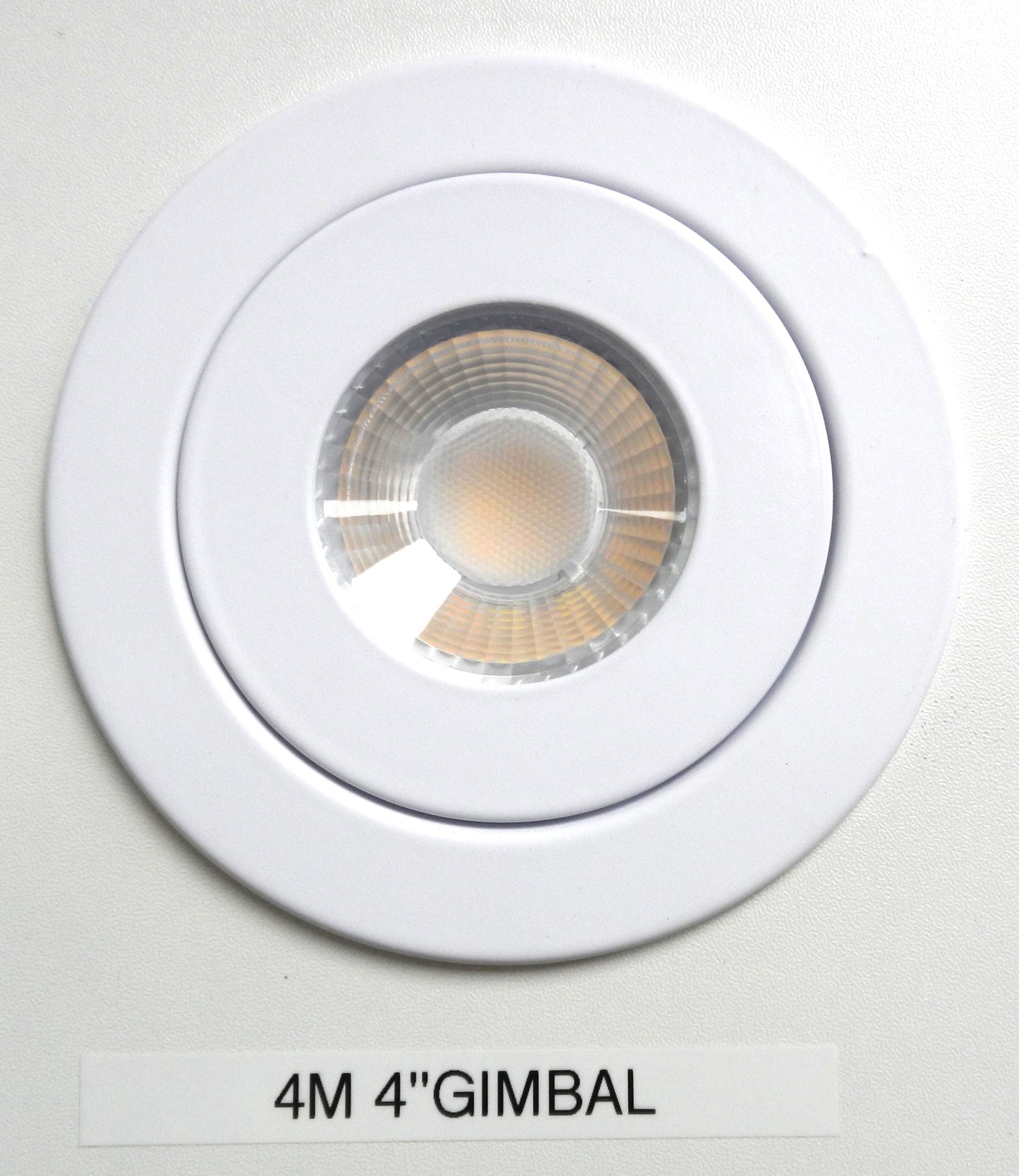 4" Gimbal Potlight LED Recessed Light with Junction Box