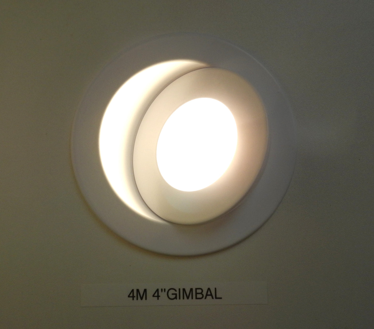 4" Gimbal Potlight LED Recessed Light with Junction Box