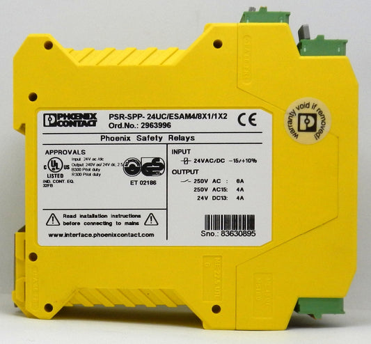 PHOENIX CONTACT PSR-SPP-24UC/ESAM4/8X1/1X2