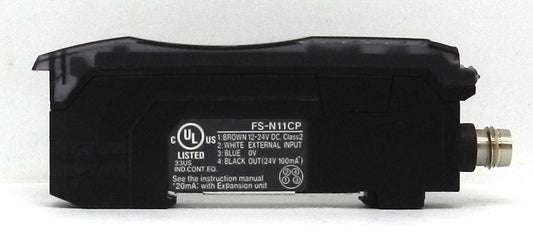 KEYENCE FS-N11CP FIBER AMPLIFIER UNIT